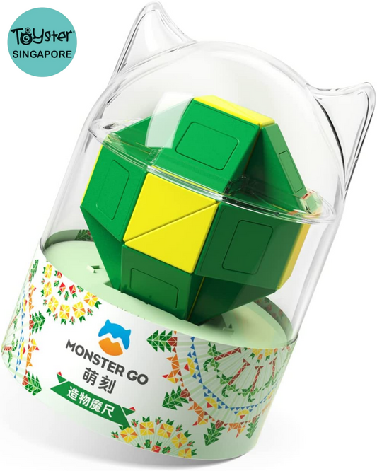 Monster Go Snake Puzzle (Yellow Green)