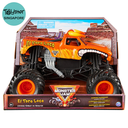 Monster Jam 1:24 Die-Cast Official El Toro Loco Truck