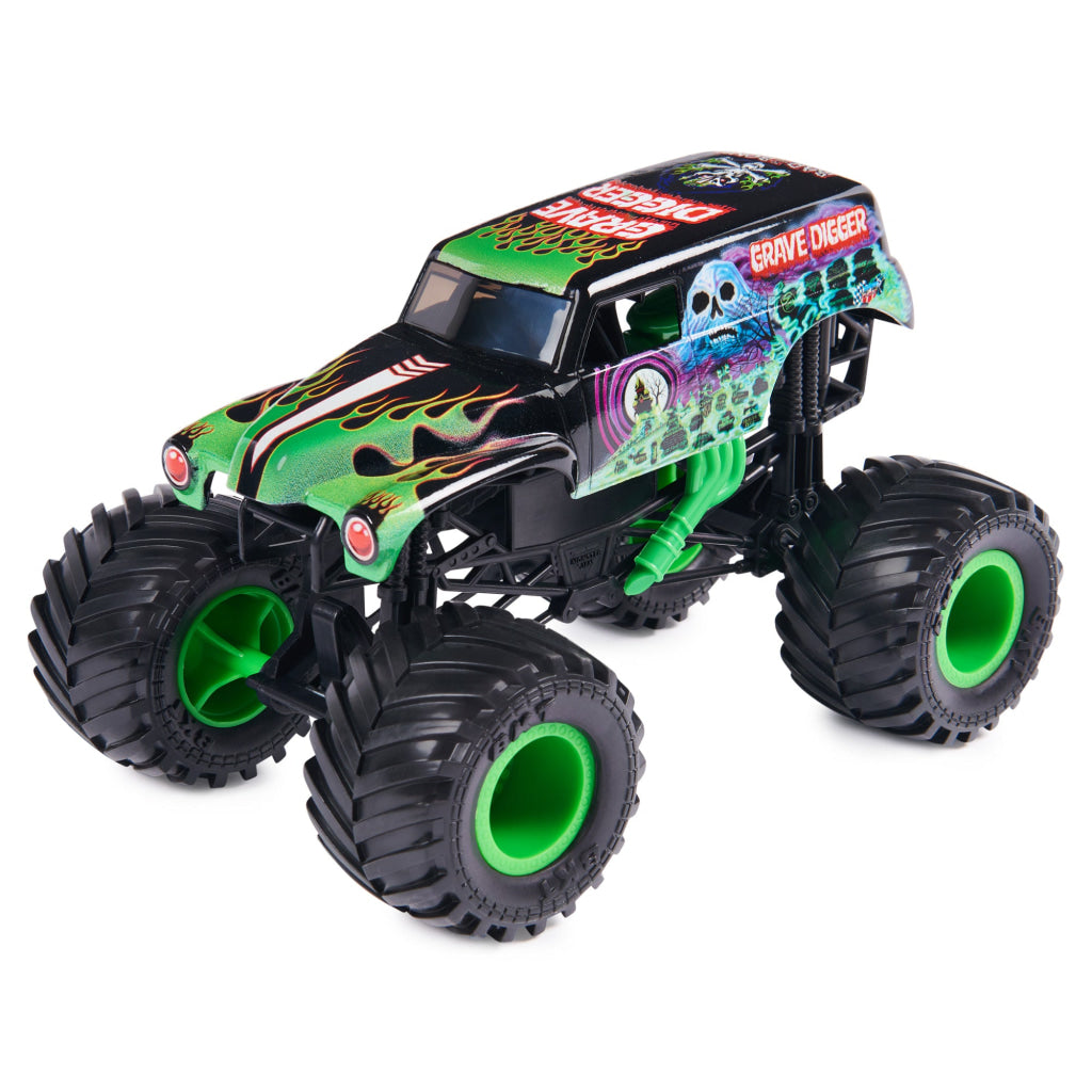 Monster Jam 1:24 Die-Cast Official Grave Digger Truck