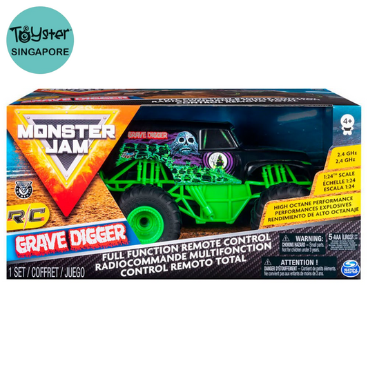 Monster Jam Grave Digger Truck 1:24 Scale R/C 2.4 Ghz