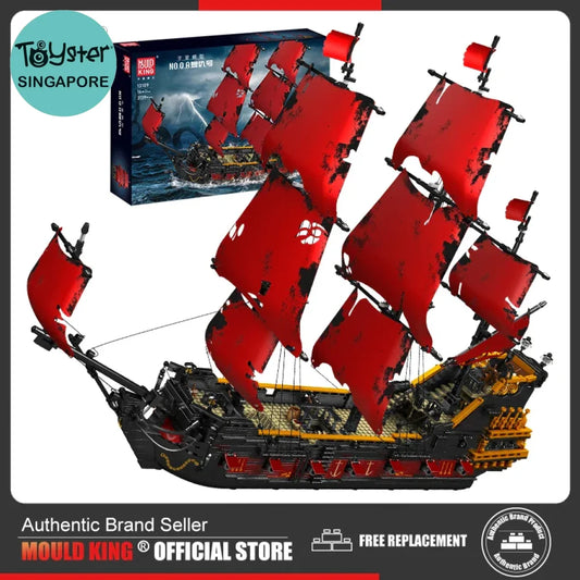 Mould King 13109 Pirates Ship Building Blocks