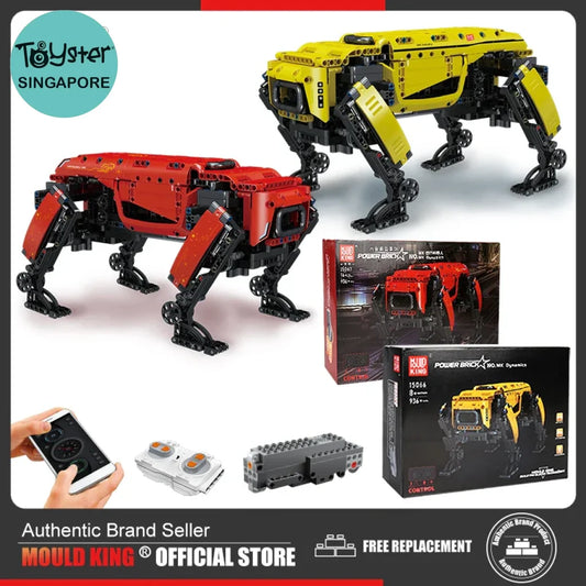 Mould King 15066 Rc Motorized Boston Dynamics Big Dog Model Alphadog