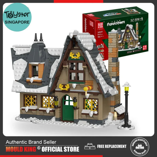 Mould King 16049 Creative Toys Christmas Cottage House Building Blocks Mould King