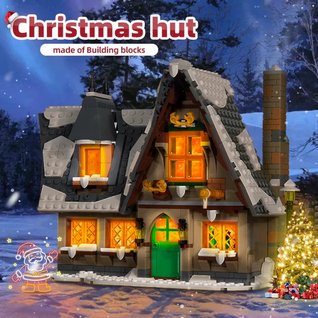 Mould King 16049 Creative Toys Christmas Cottage House Building Blocks Mould King
