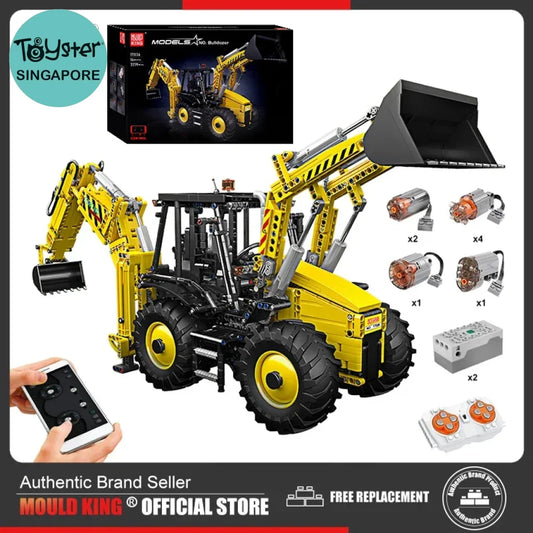 Mould King 17036 Motorized Excavator Building Block