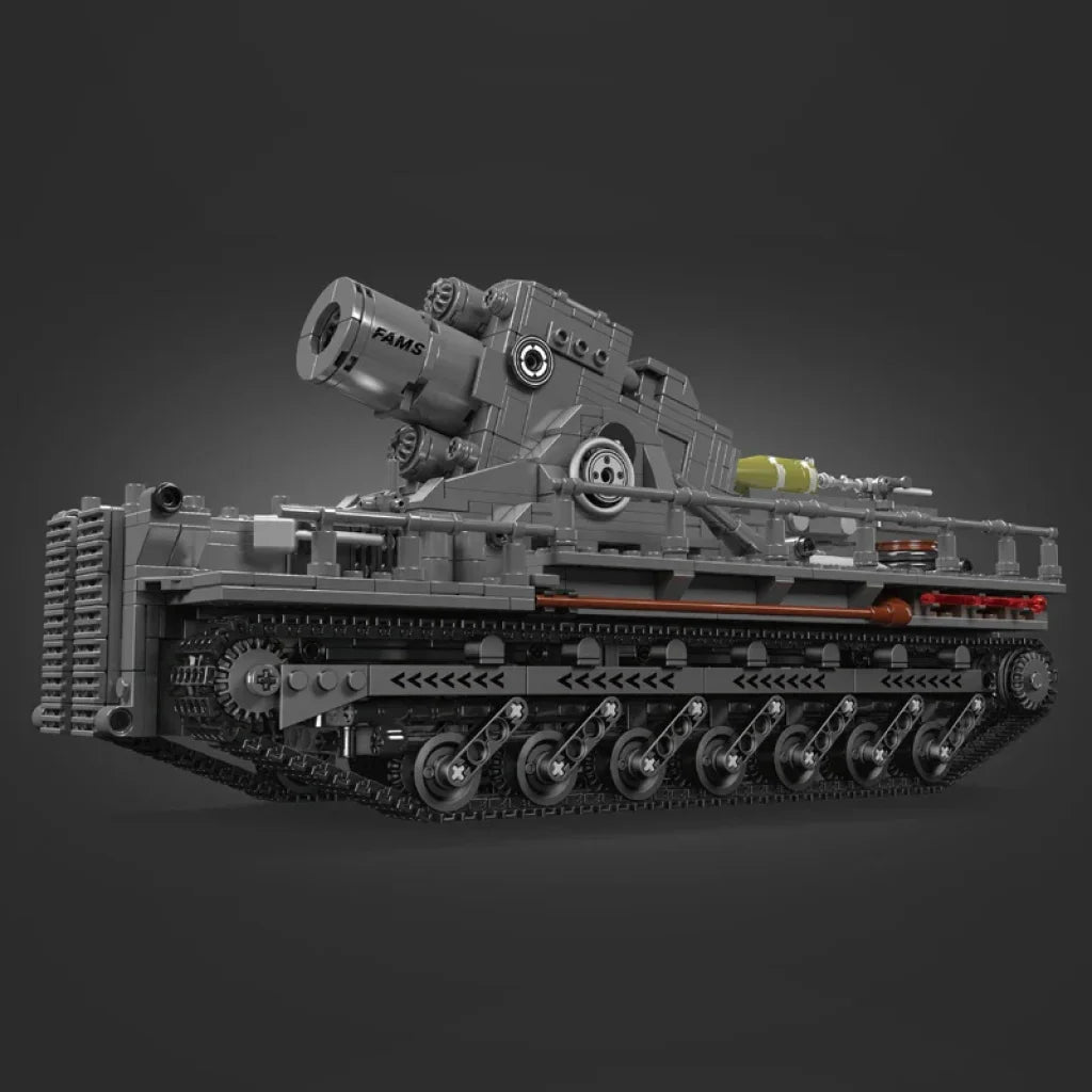 Mould King 20028 Military Tank Remote Control Karl Mortar Model Mould King