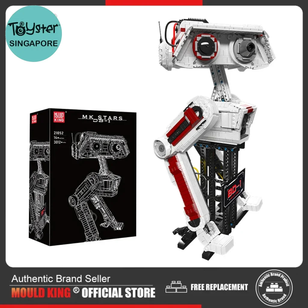 Mould King 21052 Star Plan Building Block The Bd-1 Jedi Robot Mould King