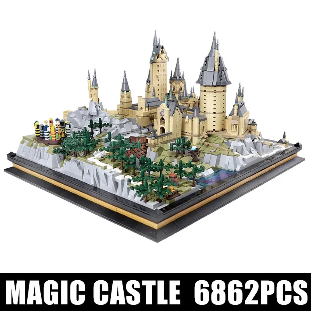 Mould King 22004 Magic Academy Castle Model Mould King