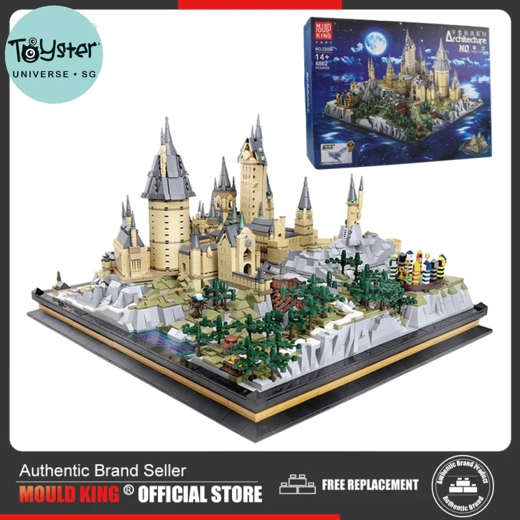 Mould King 22004 Magic Academy Castle Model Mould King