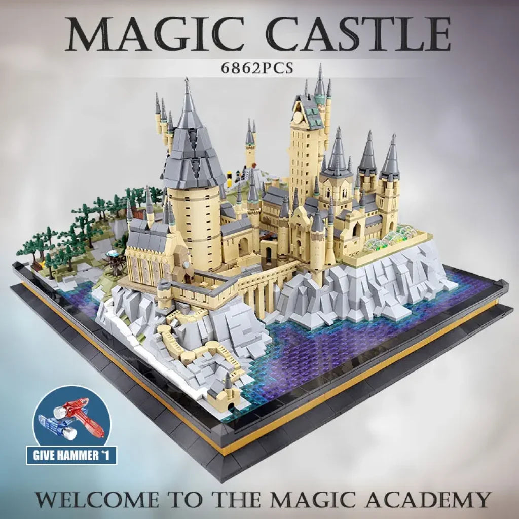 Mould King 22004 Magic Academy Castle Model Mould King