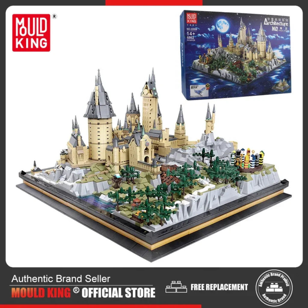 Mould King 22004 Magic Academy Castle Model Mould King
