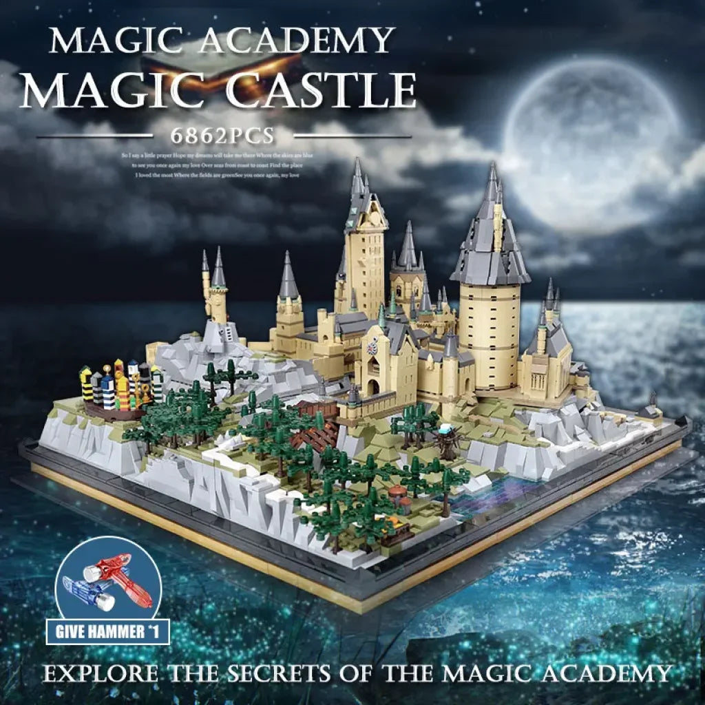 Mould King 22004 Magic Academy Castle Model Mould King
