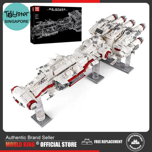 Mould King Building Blocks Star Plan Moc Eclipse-Class Dreadnought Set Ucs Fighters Mould King