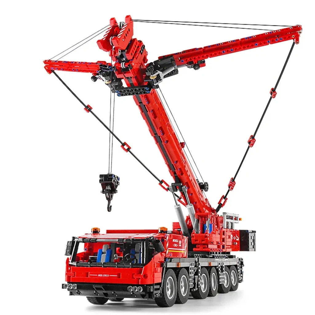 Mould King Technical Crane Building Kits App Rc Truck Model Sets Moc-0853 Mould King