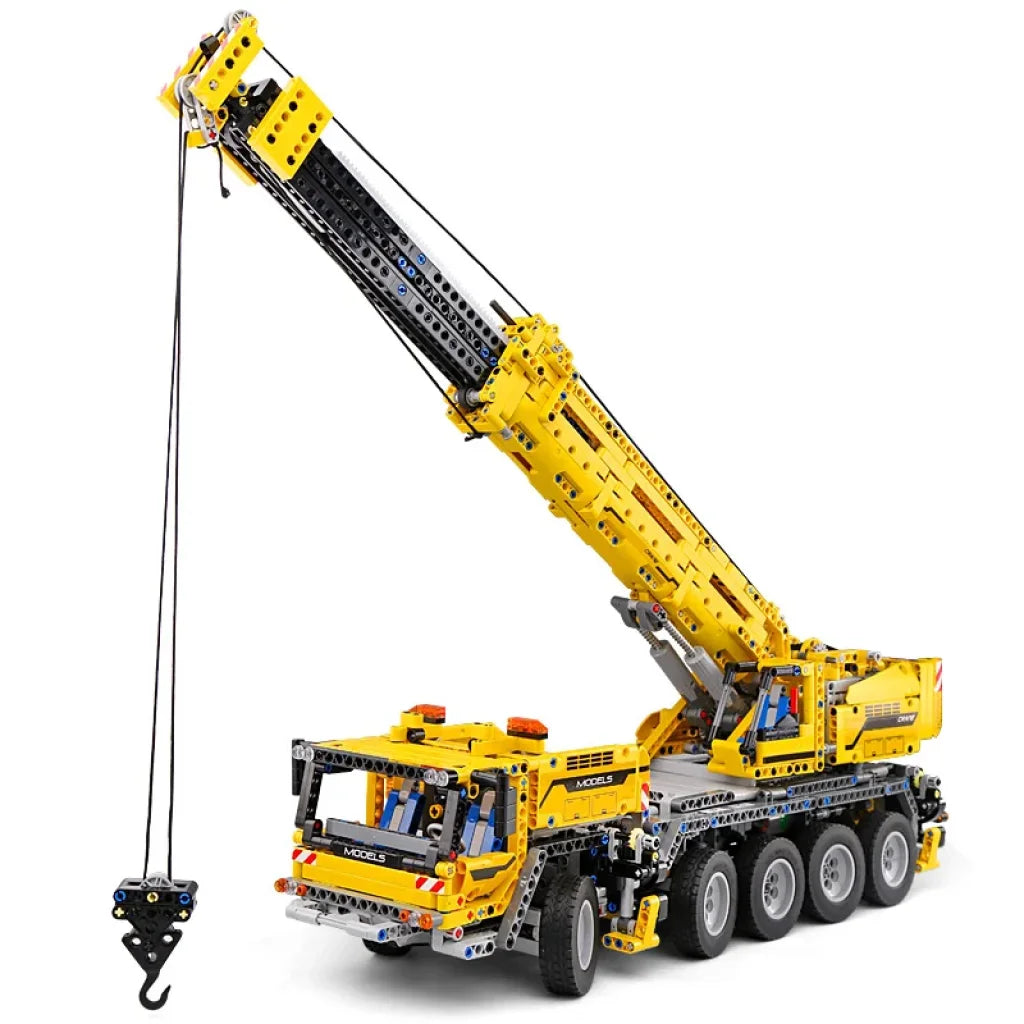 Mould King Technical Crane Building Kits App Rc Truck Model Sets Moc-0853 Mould King