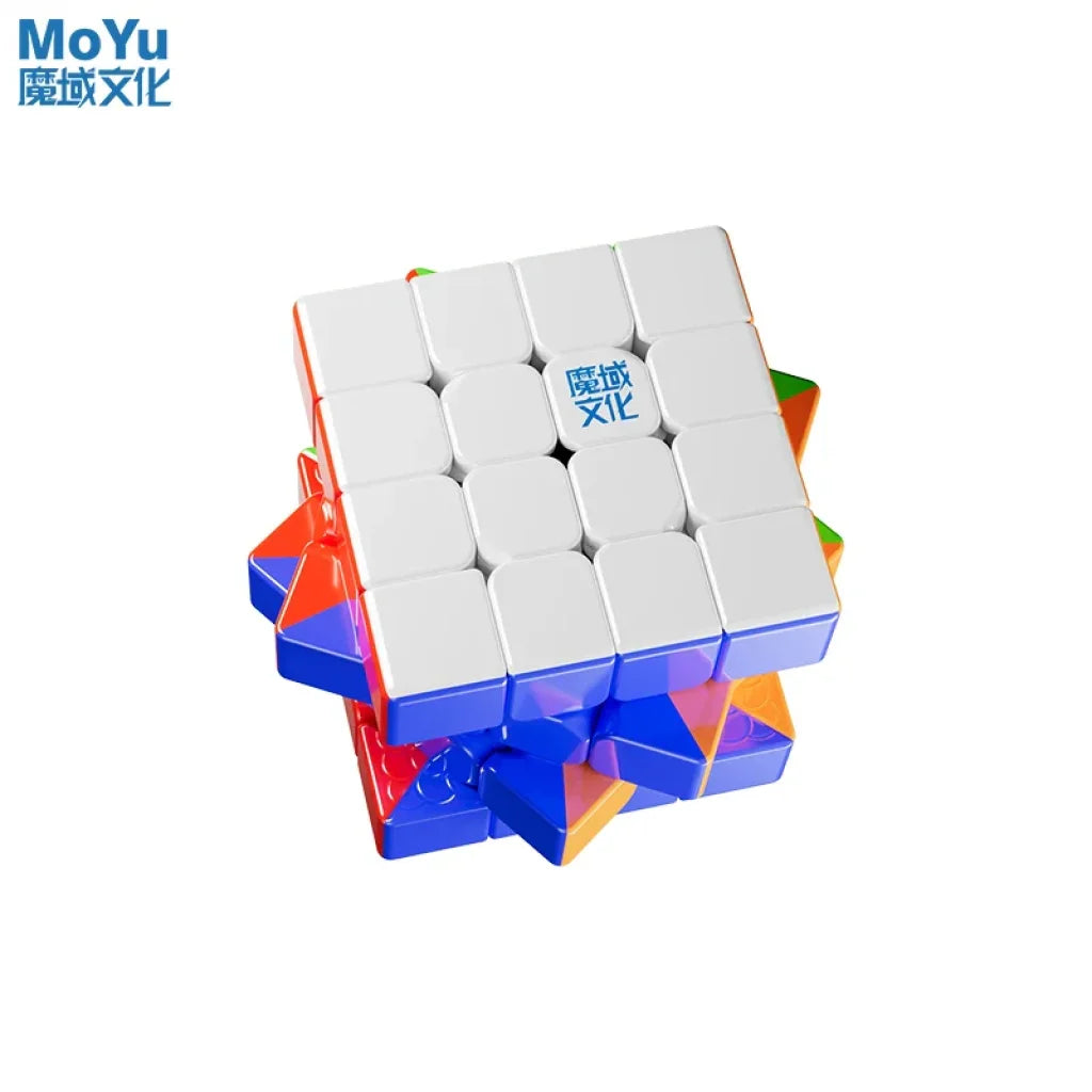 MOYU AOSU V7 4X4 Single Track Magnetic Speed Cube - Triple Track UV