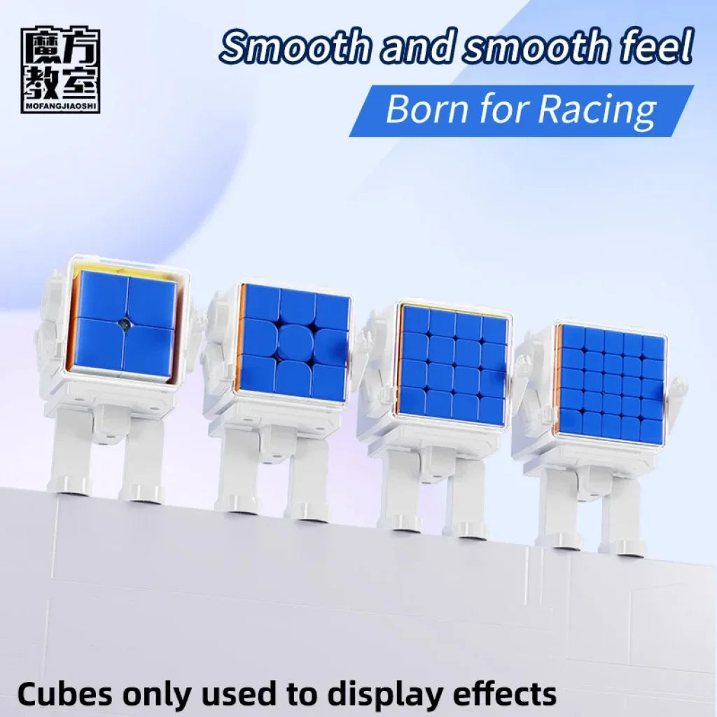 Magic Cubic Box MOYU Magic Cube Robot Display Box for 2x2 3x3 4x4 5x5 3x3x3 - TOYSTER ...