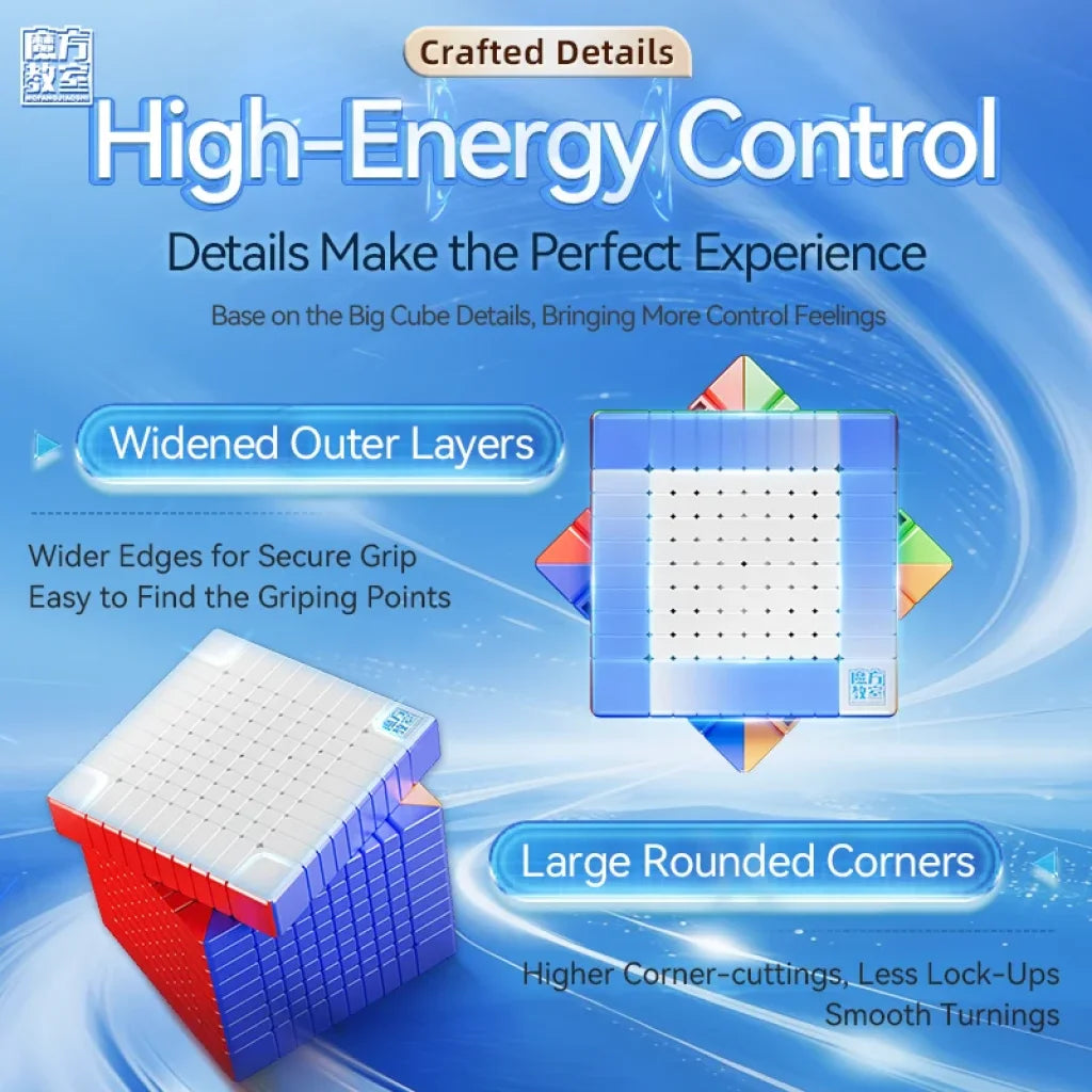MoYu MeiLong 10M V2 10X10 Ball-Core Magic Cube