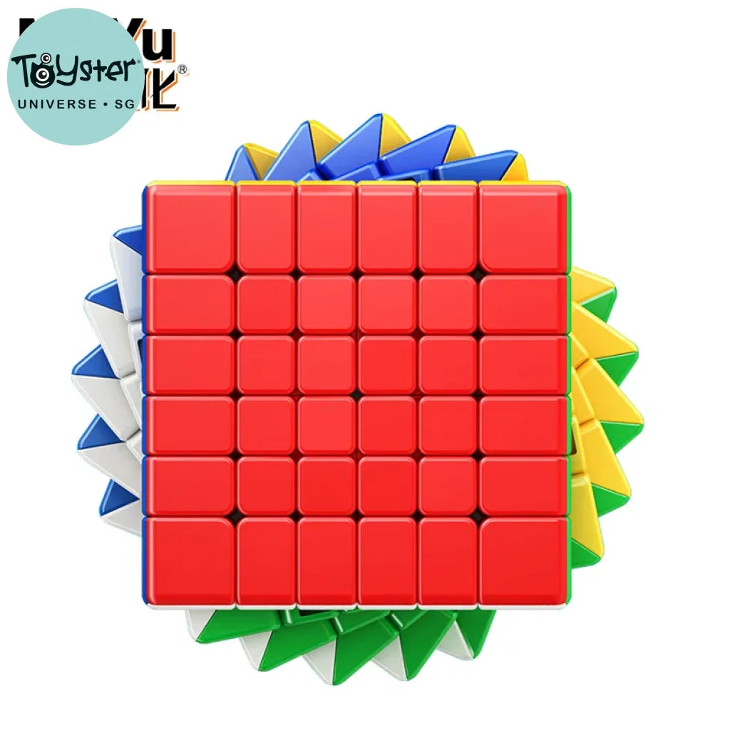 MOYU Meilong 6M V2 Magnetic Magic Cube 6x6x6 Professional Speed Puzzle ...