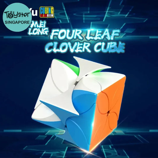 Moyu Meilong Clover Magic Speed Cube Stickerless Professional Moyu