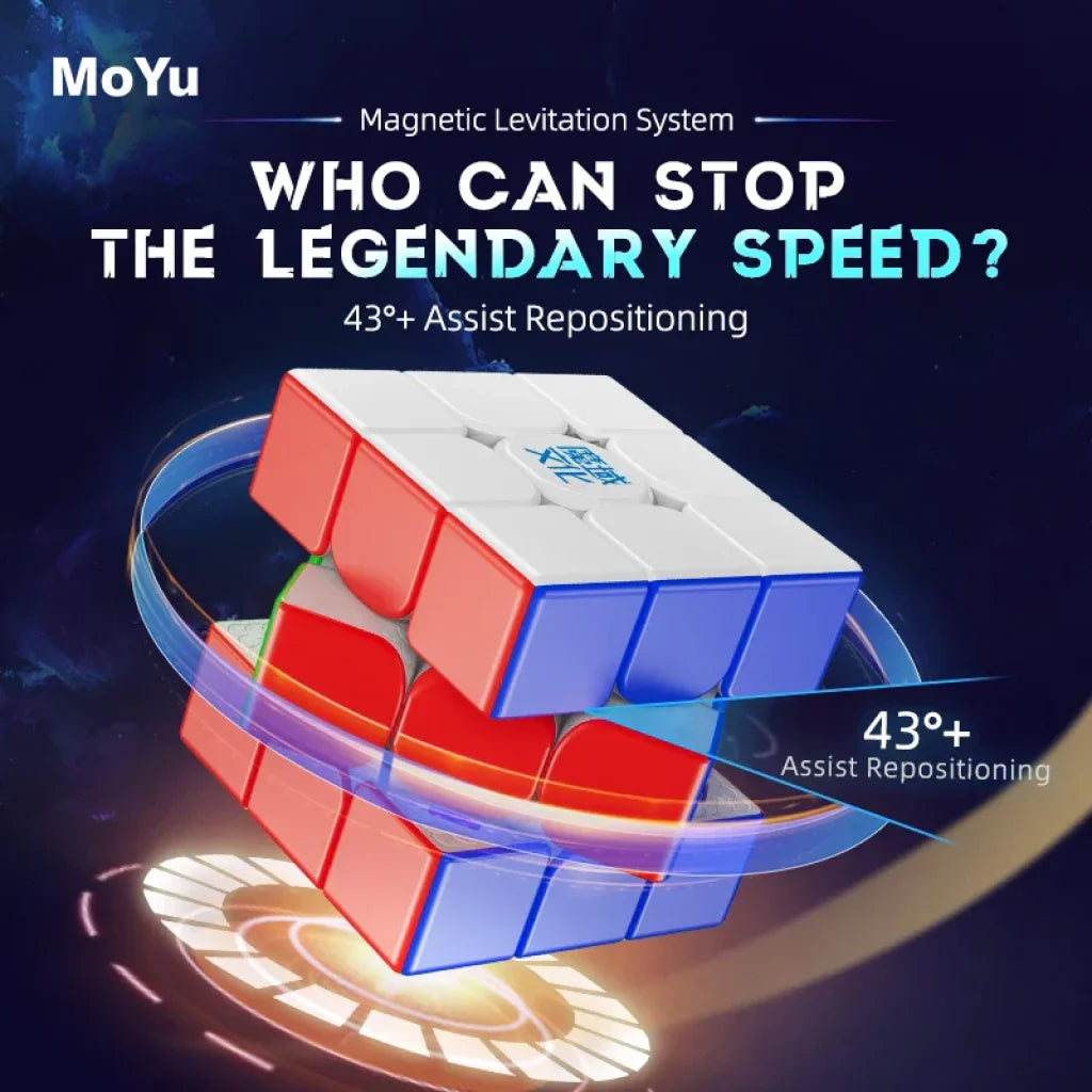 MOYU Super WEILONG Magnetic / Maglev Ball Core Magic Cube UV 3x3 ...