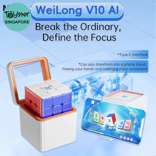 Moyu Weilong V10 Ai Smart Magnetic Magic Cube 3X3X3