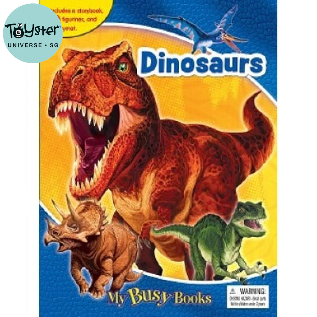 My Busy Book: Dinosaurs Phidal