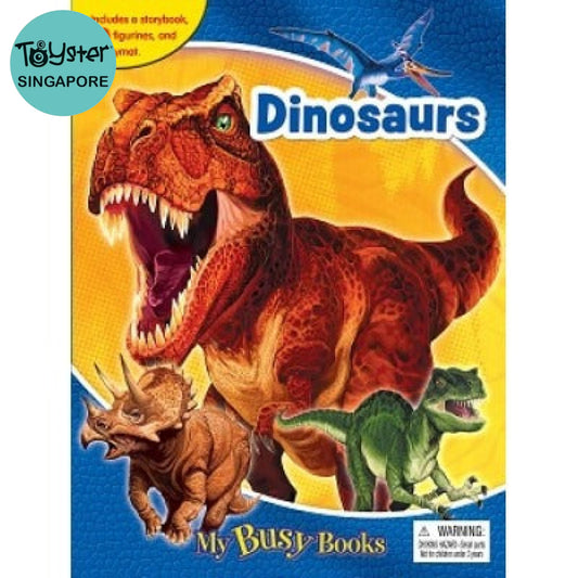 My Busy Book: Dinosaurs Phidal