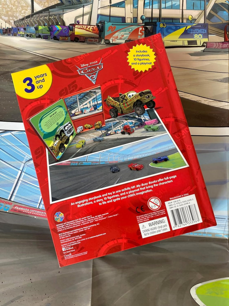 My Busy Book - Disney Cars 3 Disney Pixar