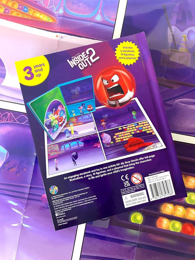 My Busy Book: Disney Inside Out 2 Pixar