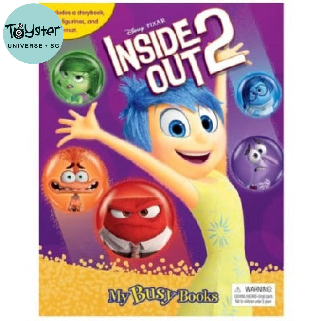 My Busy Book: Disney Inside Out 2 Pixar