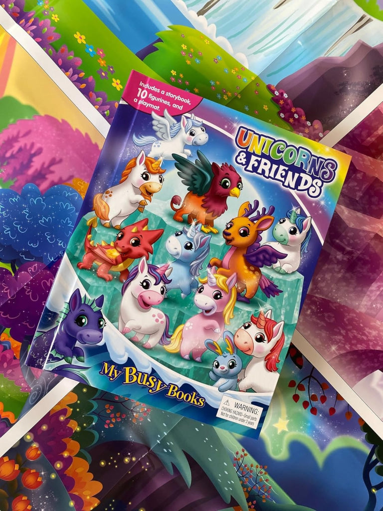 My Busy Book: Unicorns Jigsaw And Book
