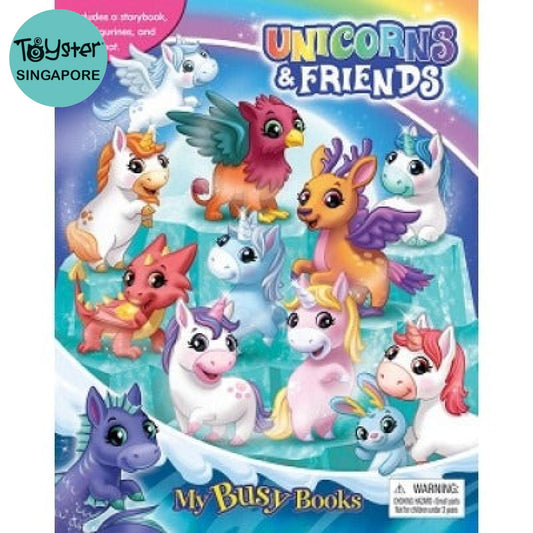 My Busy Book: Unicorns Jigsaw And Book