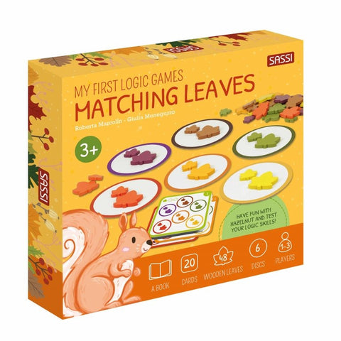 Sassi My First Logic Games Matching Leaves