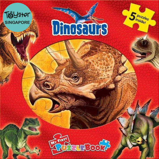 My First Puzzle Book: Dinosaurs Phidal