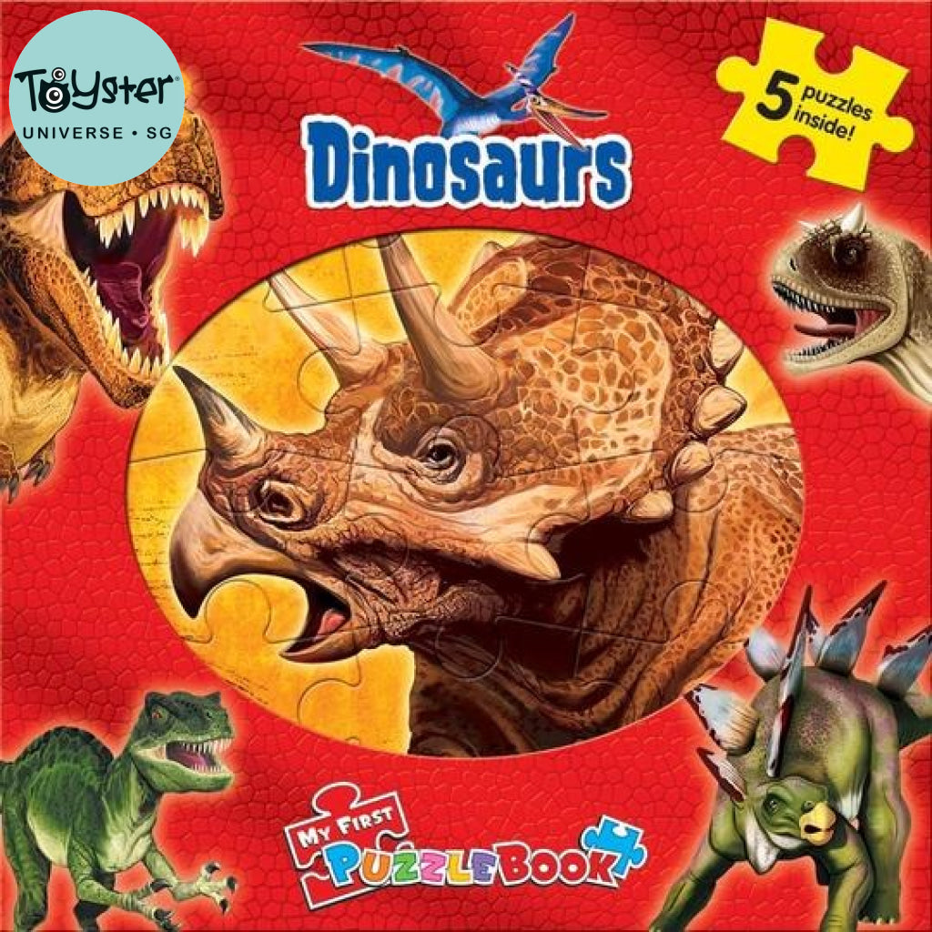 My First Puzzle Book: Dinosaurs Phidal