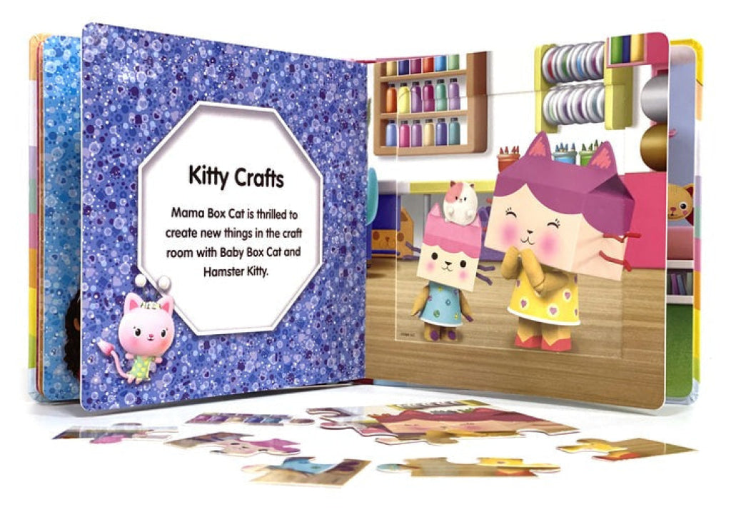 My First Puzzle Book: Gabby’s Dollhouse