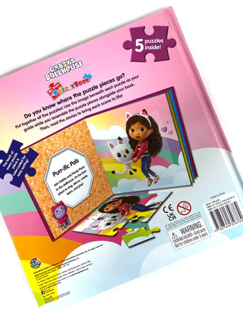 My First Puzzle Book: Gabby’s Dollhouse