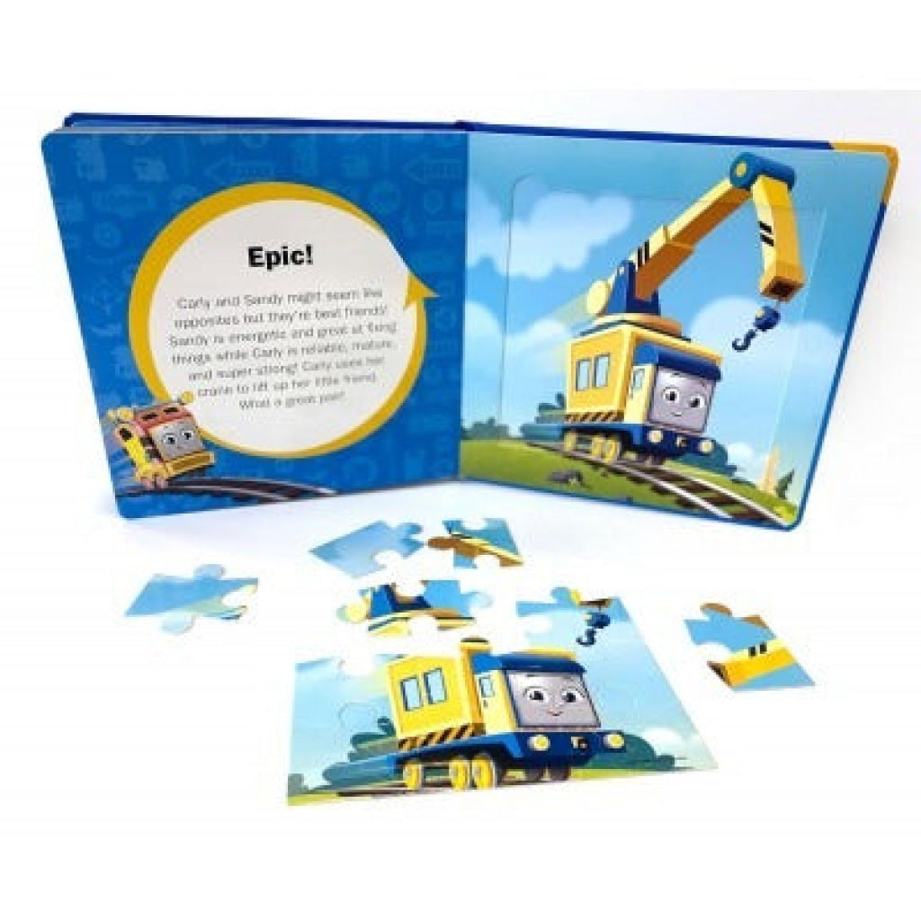 My First Puzzle Book: Mattel Thomas On The Go & Friends