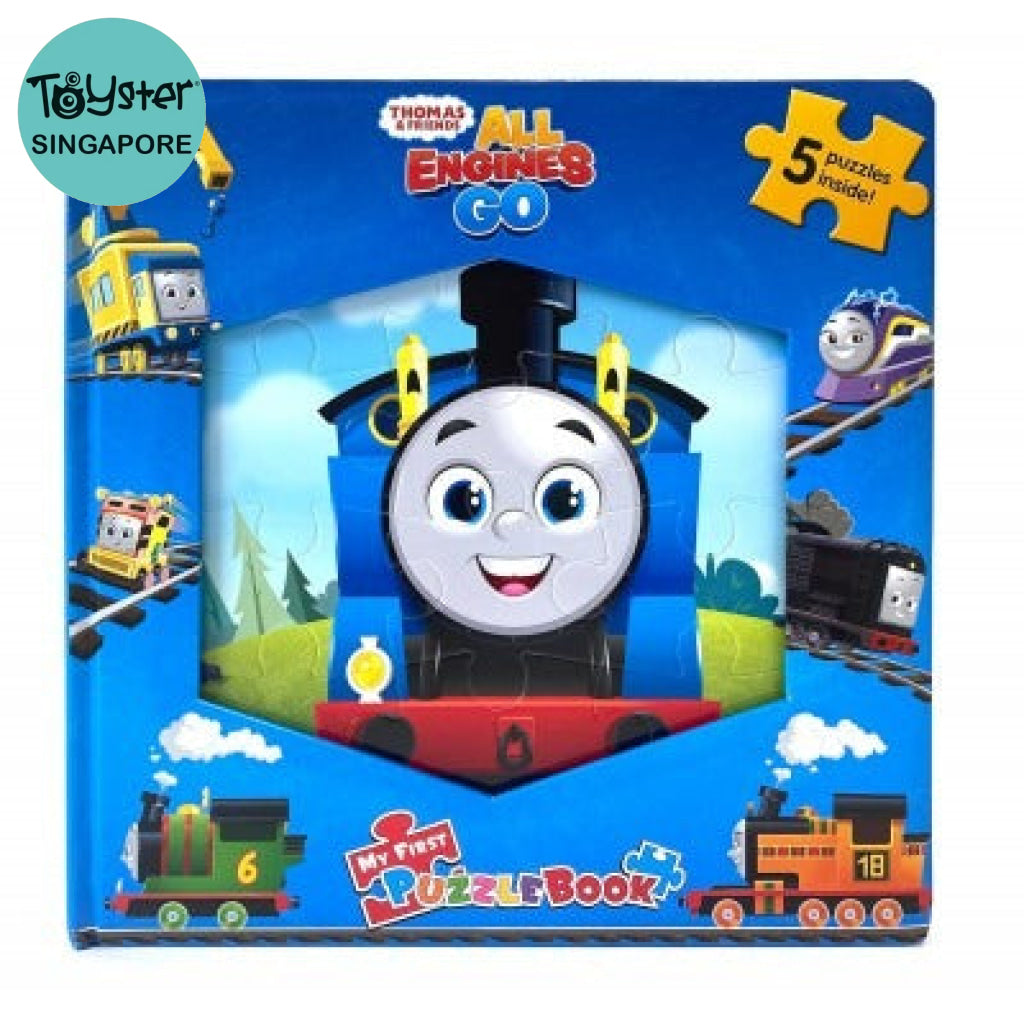 My First Puzzle Book: Mattel Thomas On The Go & Friends