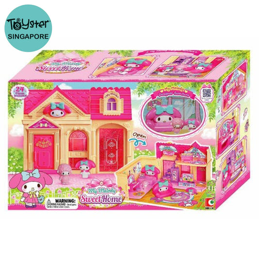 My Melody Sweet Home Hello Kitty