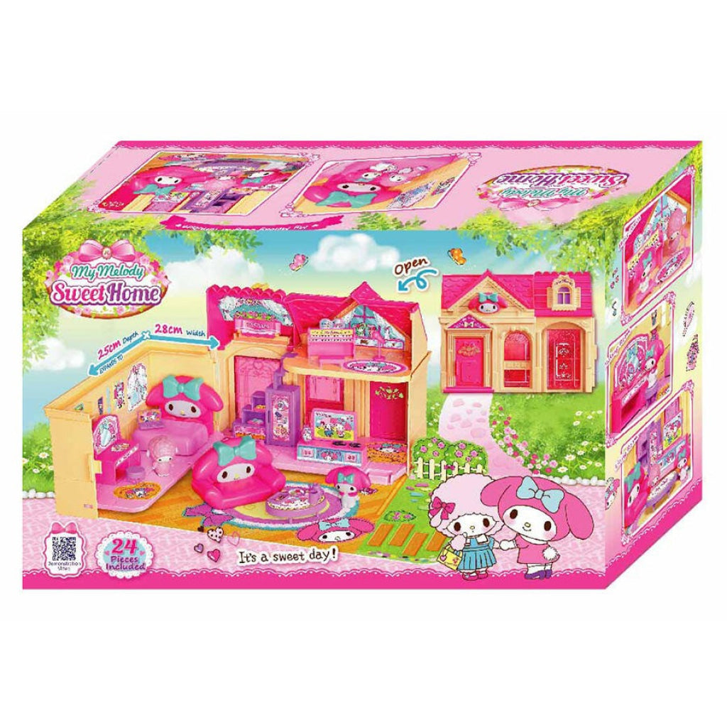 My Melody Sweet Home Hello Kitty