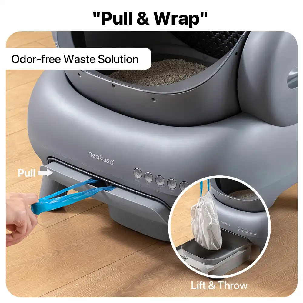 Neakasa M1 Plus (Upgraded) Open-Top Self-Cleaning Automatic Cat Litter Box