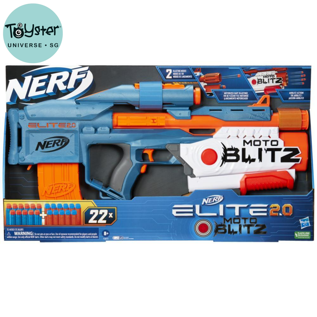 Nerf Elite 2.0 Motoblitz Cs-10 Blaster Nerf