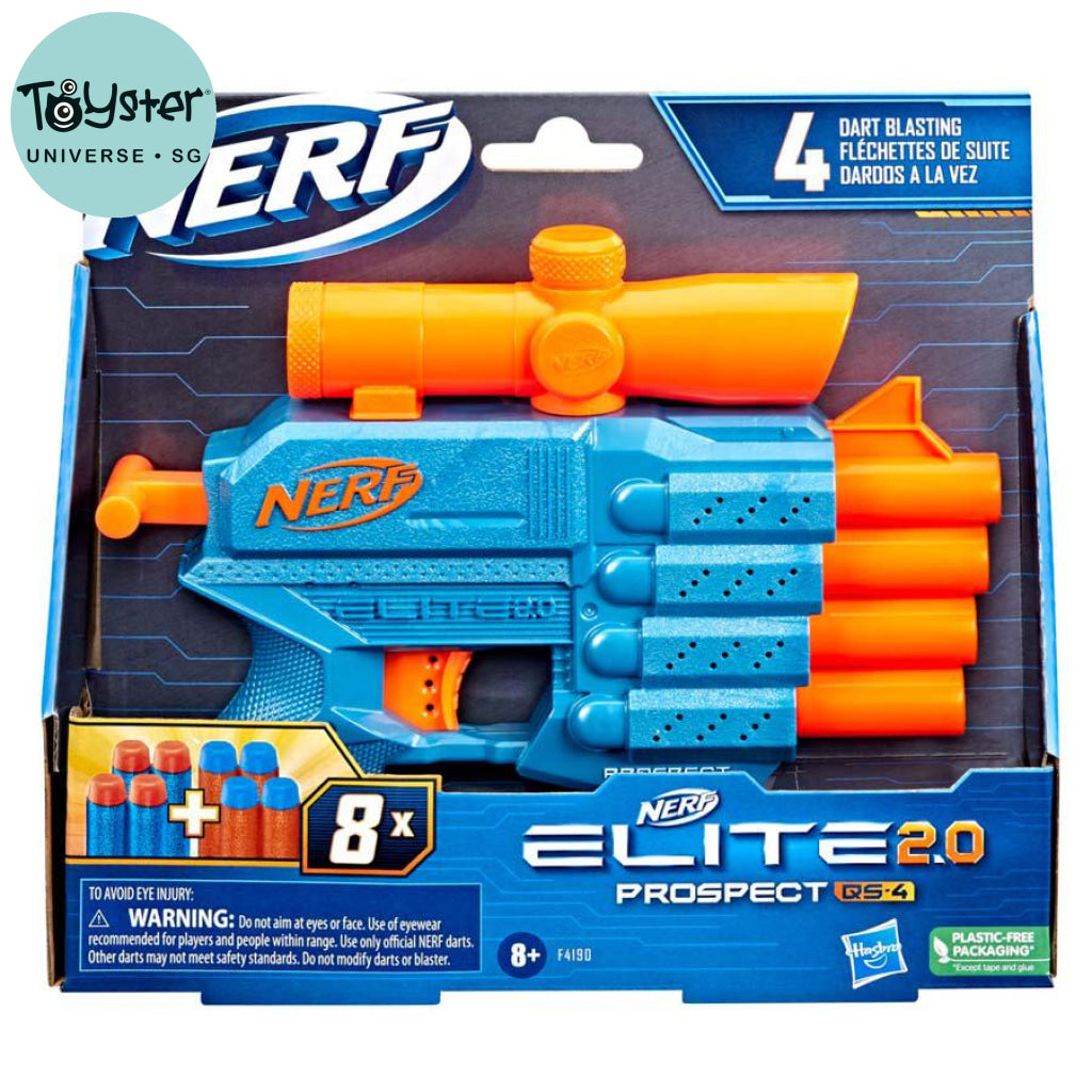 Nerf Elite 2.0 Prospect Qs-4 Nerf