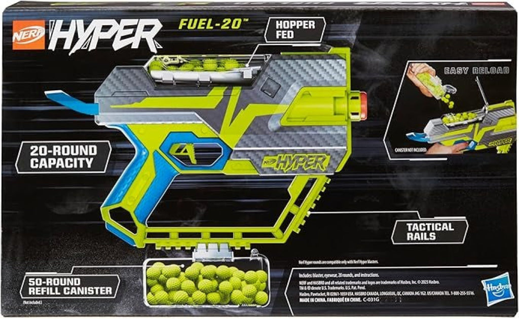 Nerf Hyper Fuel-20 Blaster Nerf