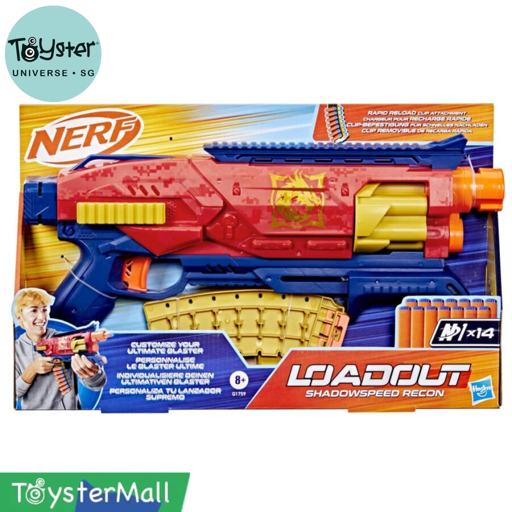 NERF Loadout Shadowspeed Recon Blaster - Nerf