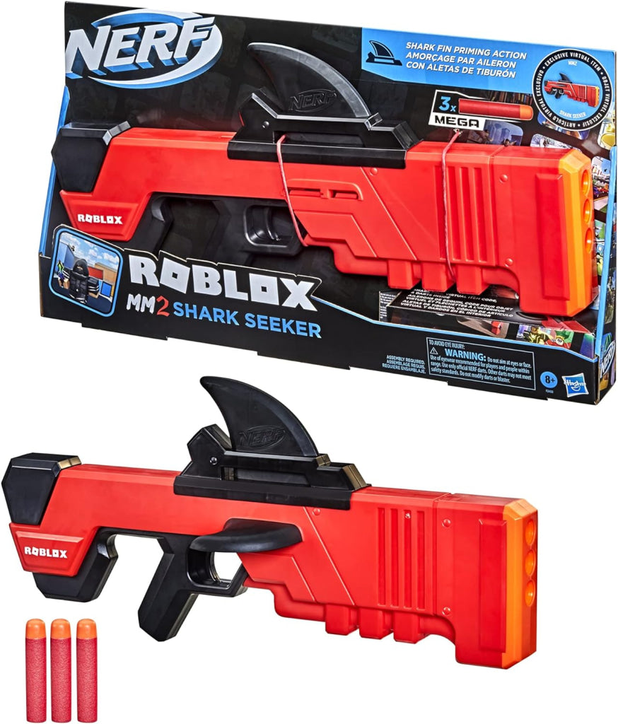 Nerf Roblox Mm2: Shark Seeker Dart Blaster Nerf