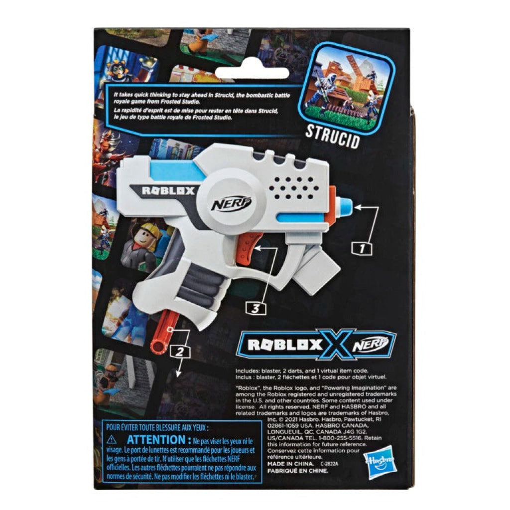 Nerf Roblox Strucid Boom Strike Dart Blaster