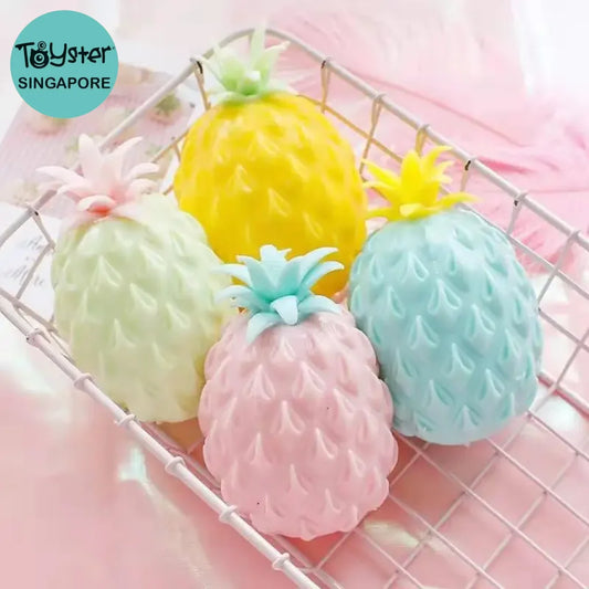 New Anti Stress Fun Soft Pineapple Ball